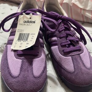 Adidas Dragon Lace J Originals Purple Shoes